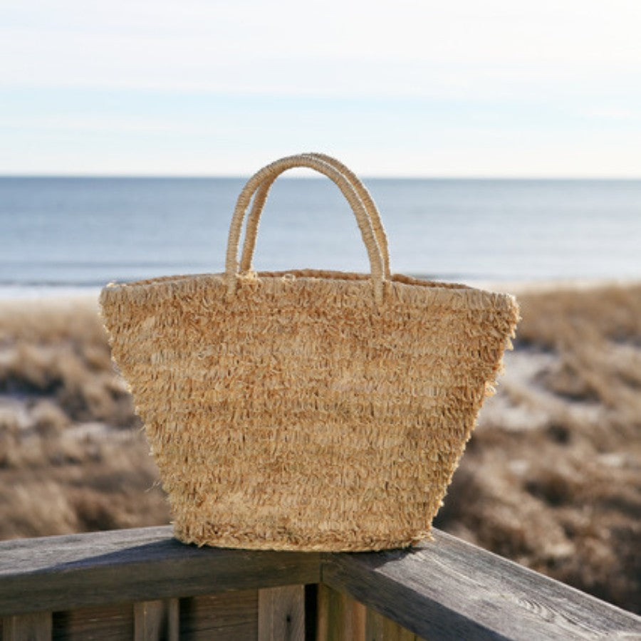 ♊✨ Gemini Tote Bag – Dual-Design Raffia Carryall for Conscious Livin