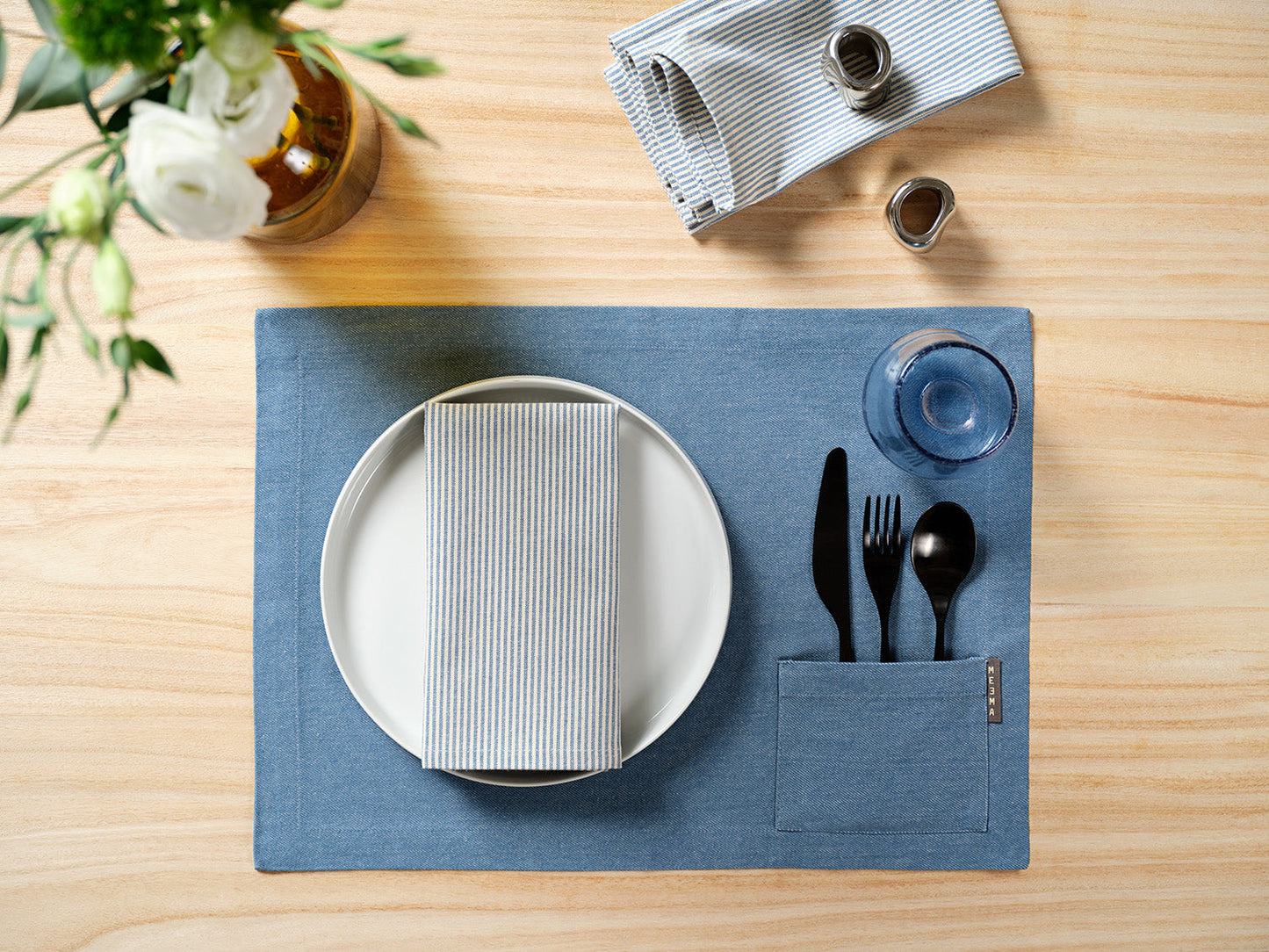 100% Cotton Cloth Napkins, Set of 4