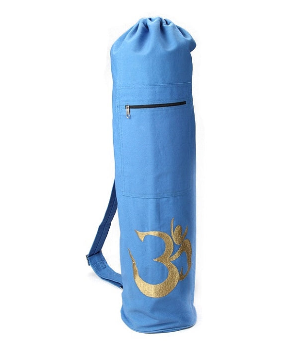 Yoga Bag - OMSutra OM Shiva Mat Bag -Drawstring 100% Cotton