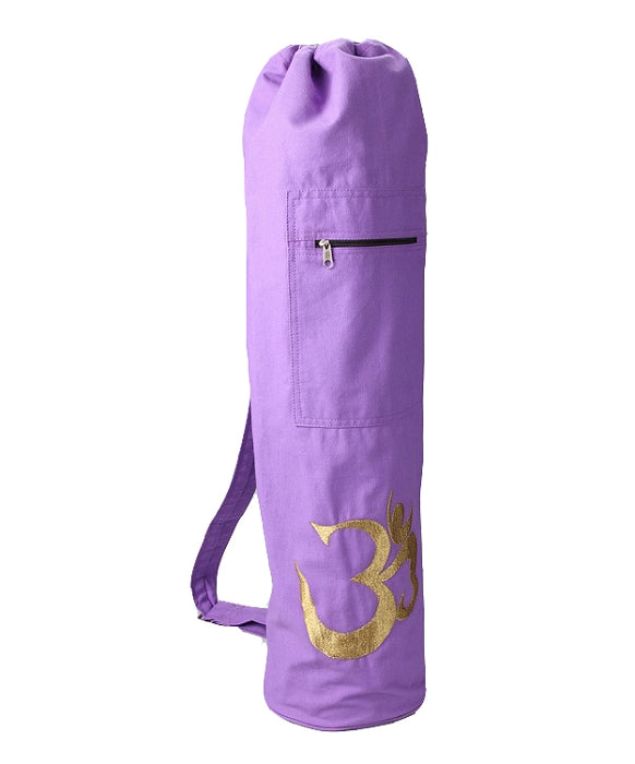 Yoga Bag - OMSutra OM Shiva Mat Bag -Drawstring 100% Cotton