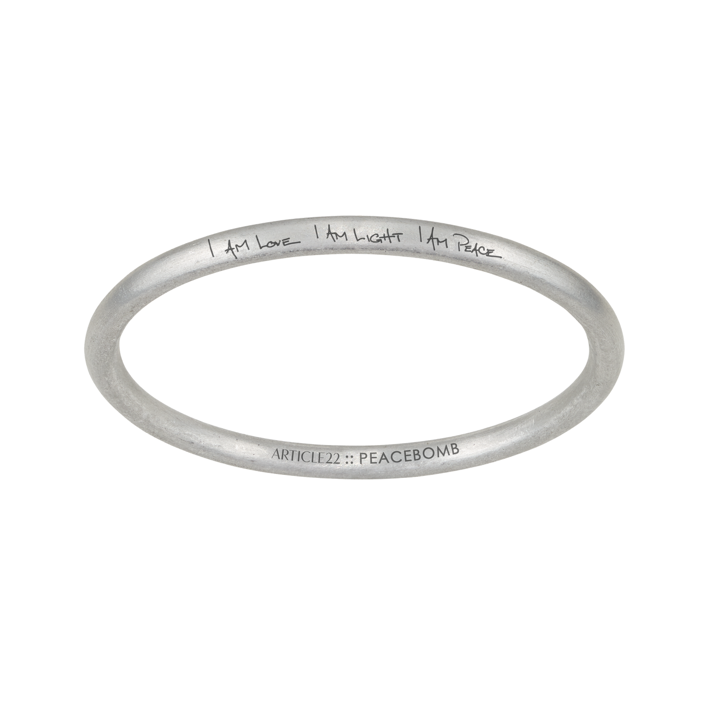 FRUIT OF LIFE NECKLACE 14K SET: I AM LOVE I AM LIGHT I AM PEACE BANGLE