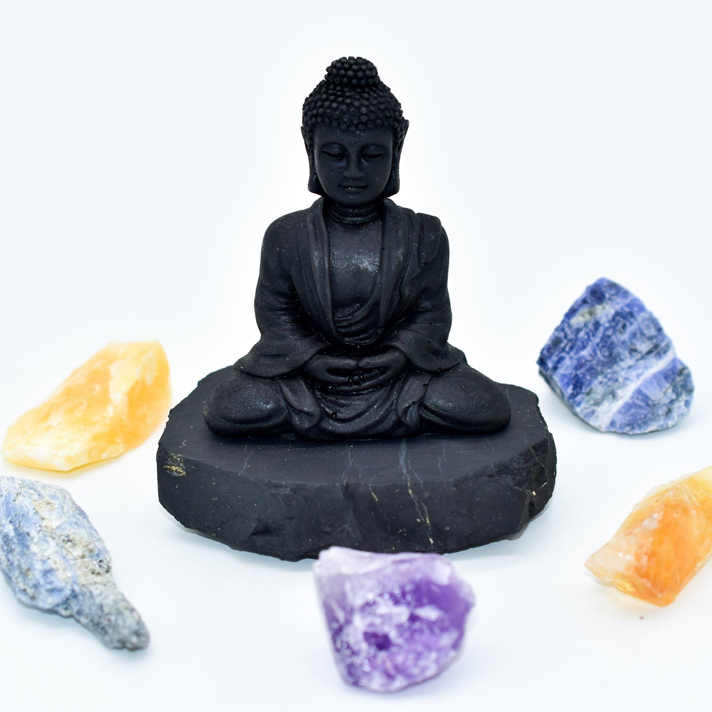 Shungite Buddha Figuring