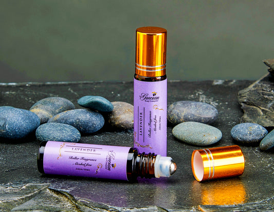 💜✨ Lavender Roll-On Fragrance – Handcrafted | All-Natural | Jojoba Oil Infused