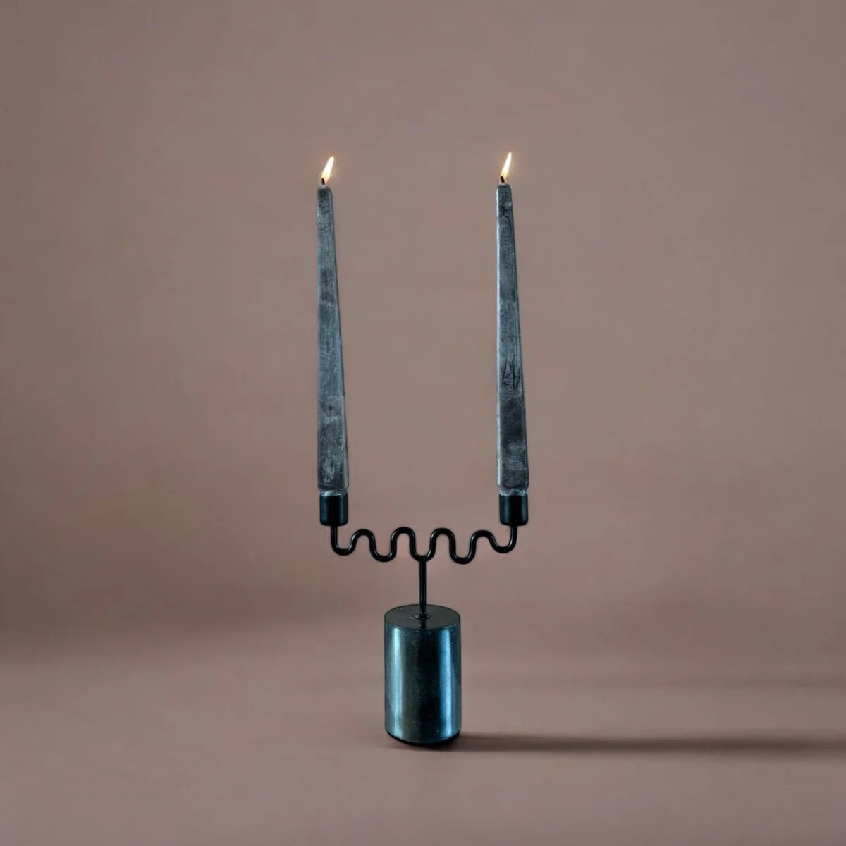 Handcrafted Lila Candle Holder