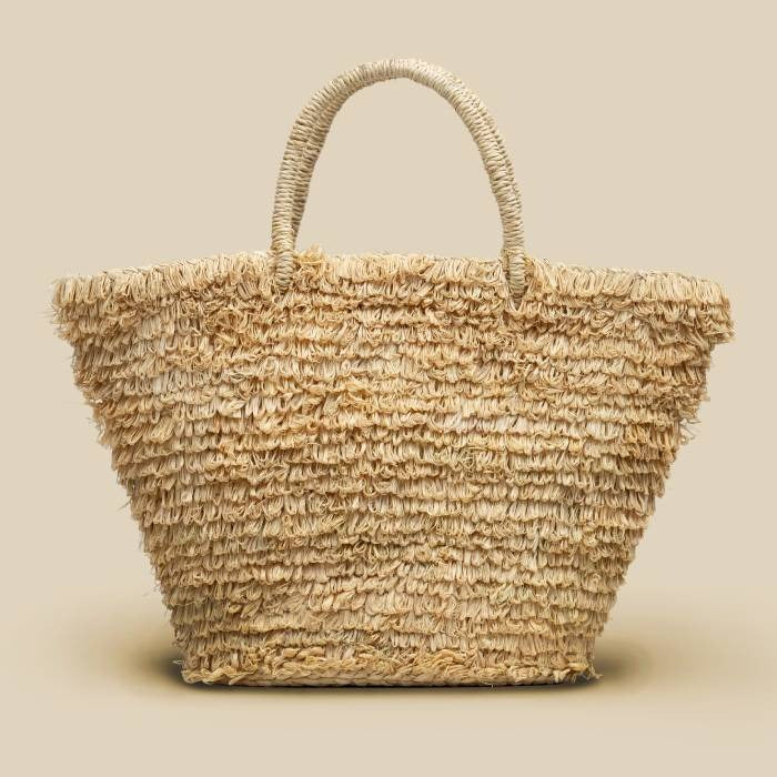 ♊✨ Gemini Tote Bag – Dual-Design Raffia Carryall for Conscious Livin