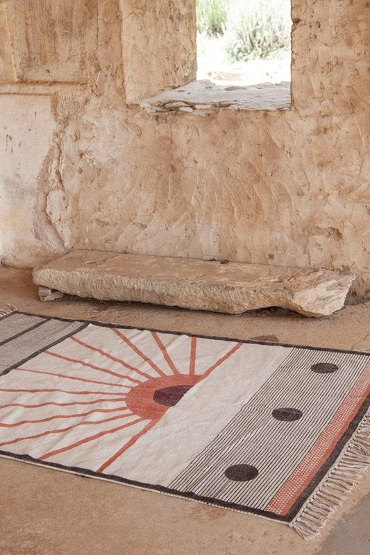 Edo Sun Rug %100 Cotton